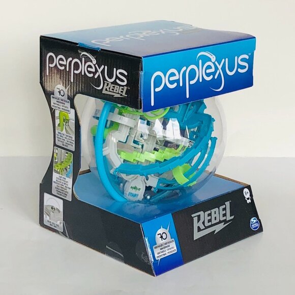 Perplexus Rebel 3D Maze Game Brain Teaser Gravity Puzzle Ball New Sealed Age 8+ - Picture 10 of 15